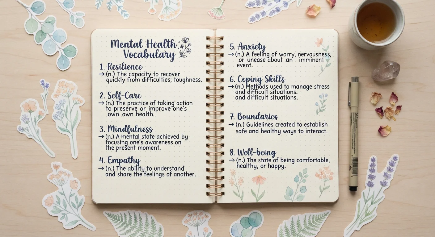 A Glossary of Mental Health Terms You'll Actually Encounter