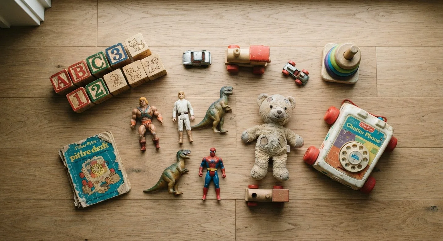 Age-Old vs. Modern Toy Materials: How They Hold Up Secondhand