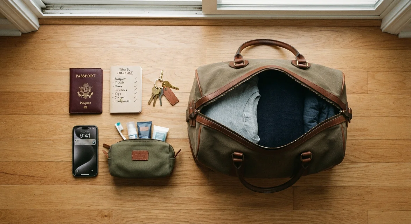 Before You Leave: A Travel Preparation Checklist for Domestic US Trips