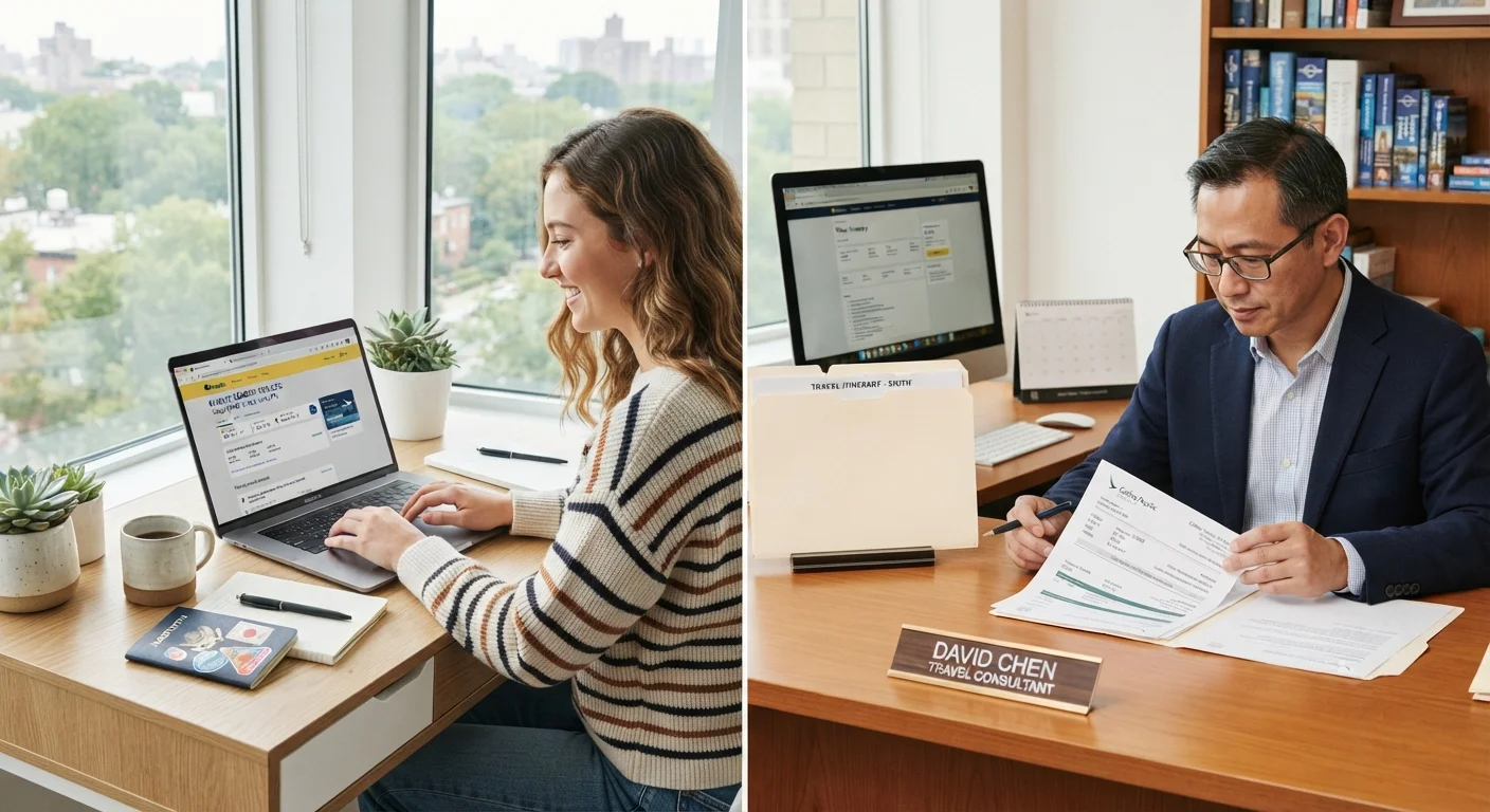 Booking a Flight vs. Using a Travel Agent: How the Two Approaches Compare