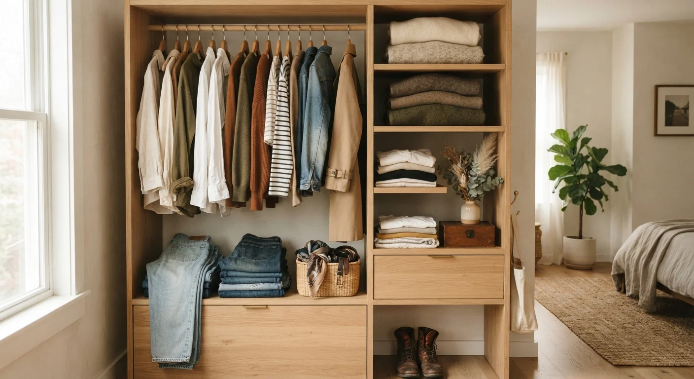 Building a Cohesive Wardrobe Entirely from Secondhand Pieces