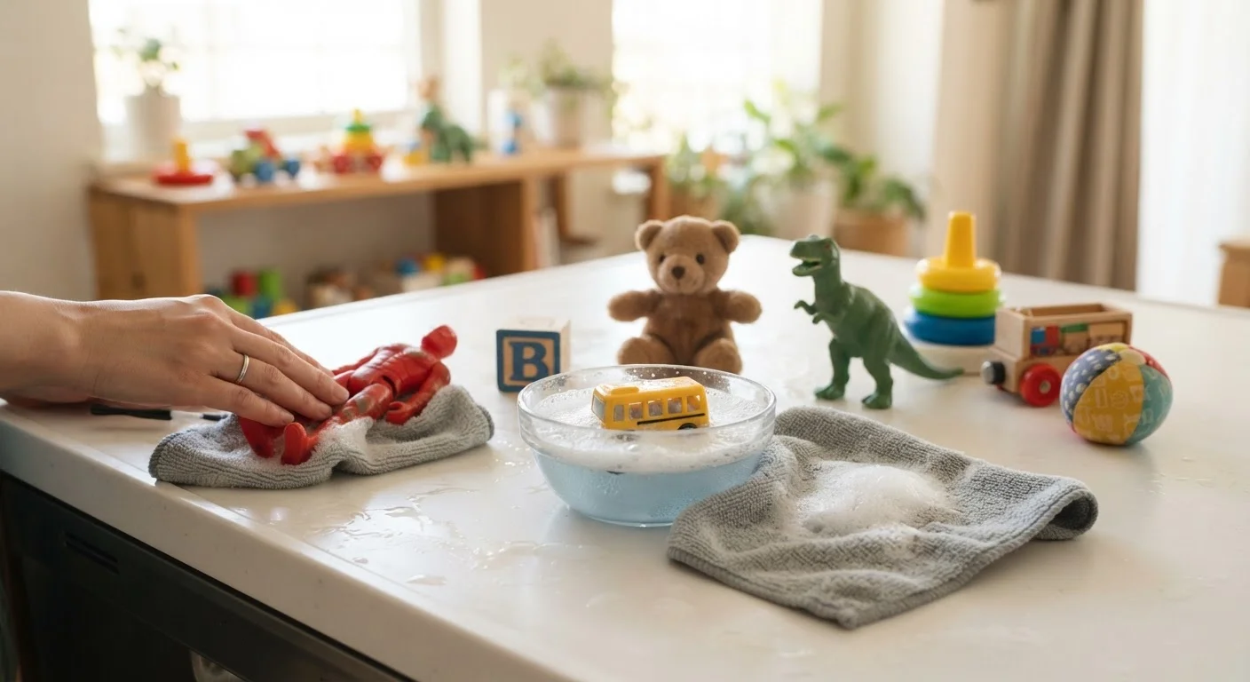 Cleaning and Sanitising Used Toys Without Damaging Them