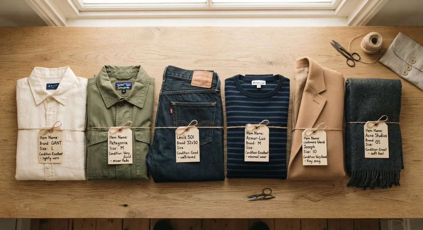 Clothing Condition Labels Explained: A Reference Guide for Secondhand Shoppers