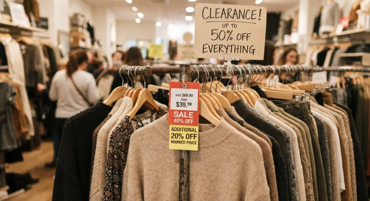 Clothing Discount Terminology You Should Recognise Before You Shop
