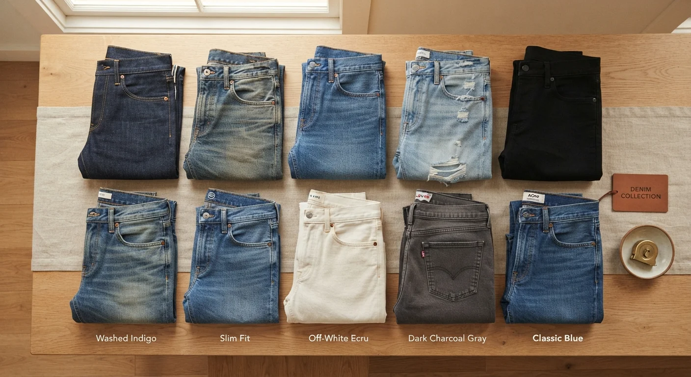 Denim Fits Decoded: Rise, Cut, and Leg Opening Explained