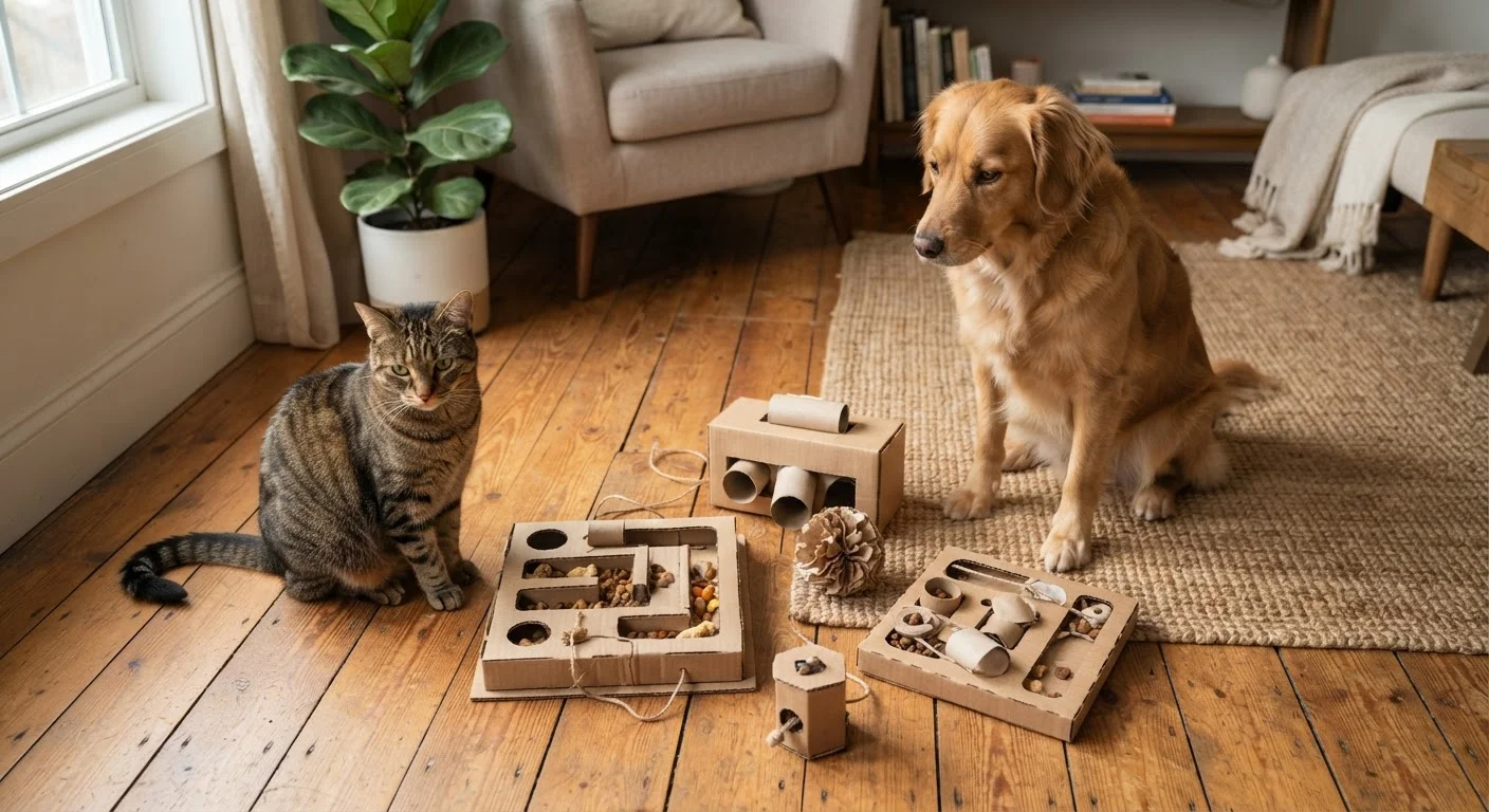 DIY Pet Enrichment: Keeping Your Pet Stimulated Without Spending Much
