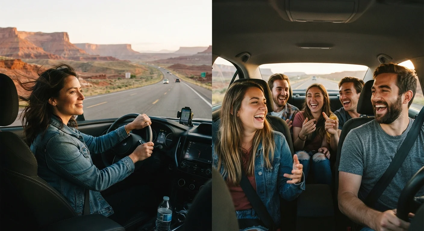 Driving Alone vs. With Passengers: How Each Changes the Trip