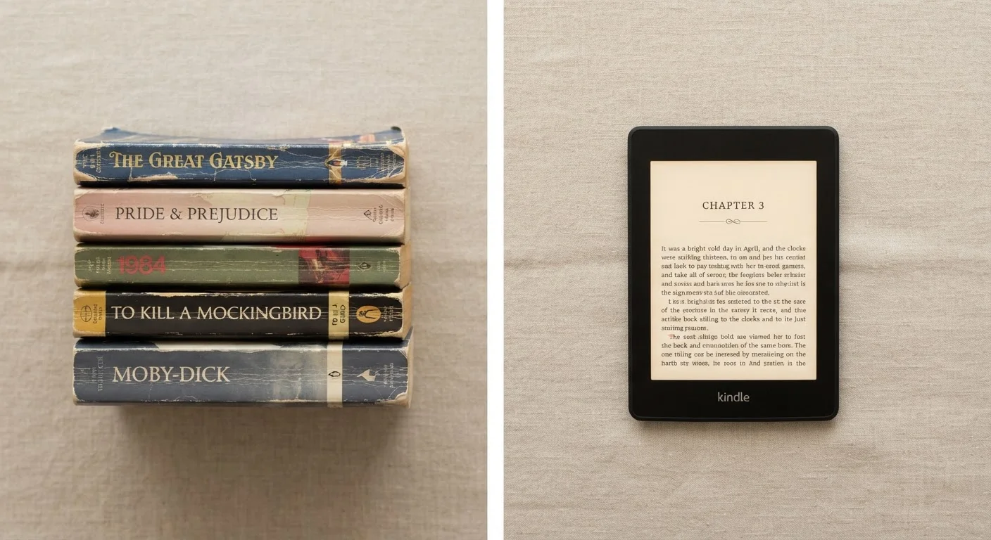 Ebook vs. Print: Which Format Saves More Over Time?