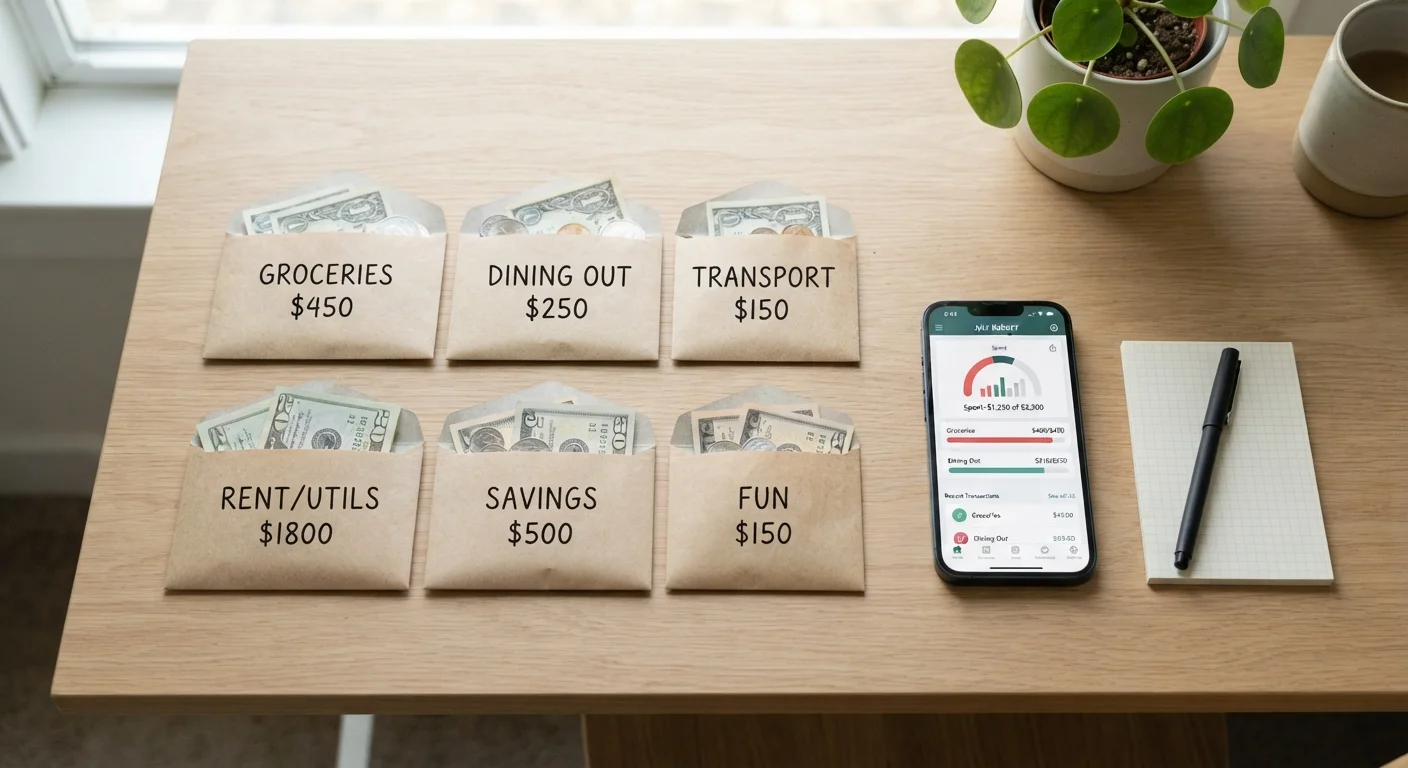 Envelope Budgeting vs. Digital Tracking Apps