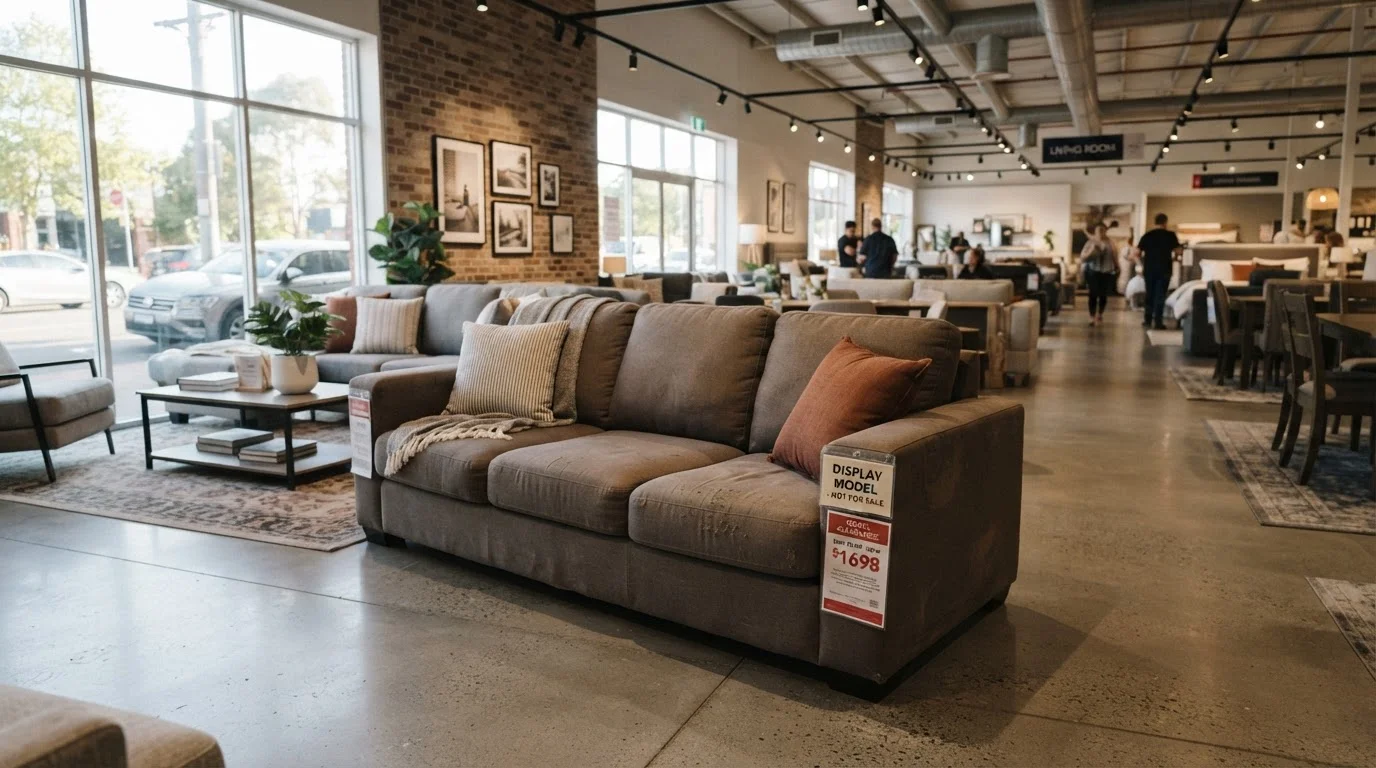 Floor Model Furniture: The Trade-Offs Worth Knowing Before You Commit