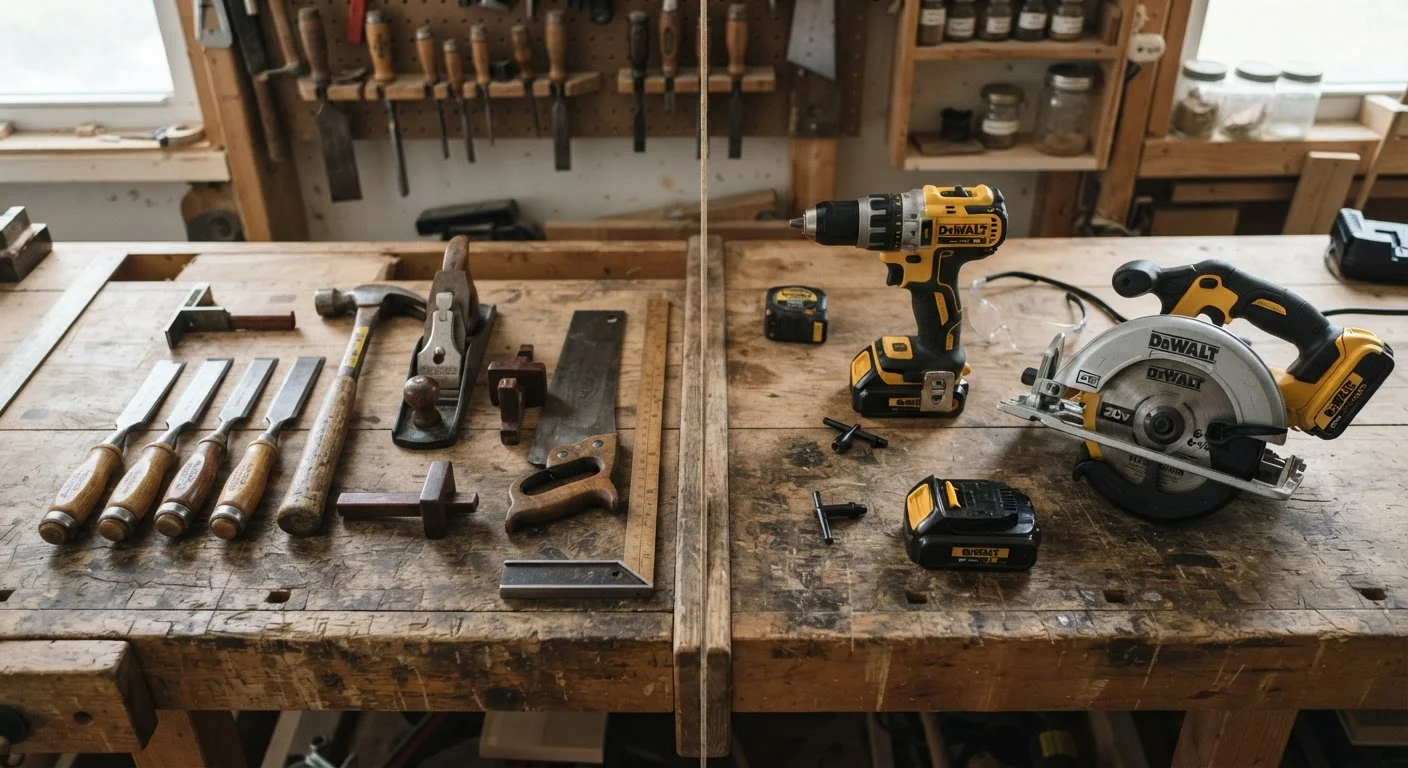 Hand Tools vs. Power Tools: Which Makes More Sense to Buy Used?