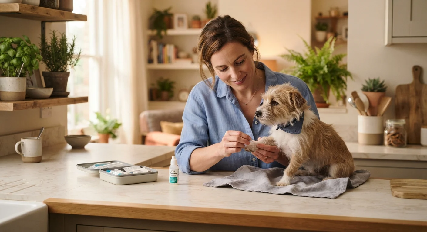 Home First Aid for Pets: What You Can Safely Do Before Reaching a Vet