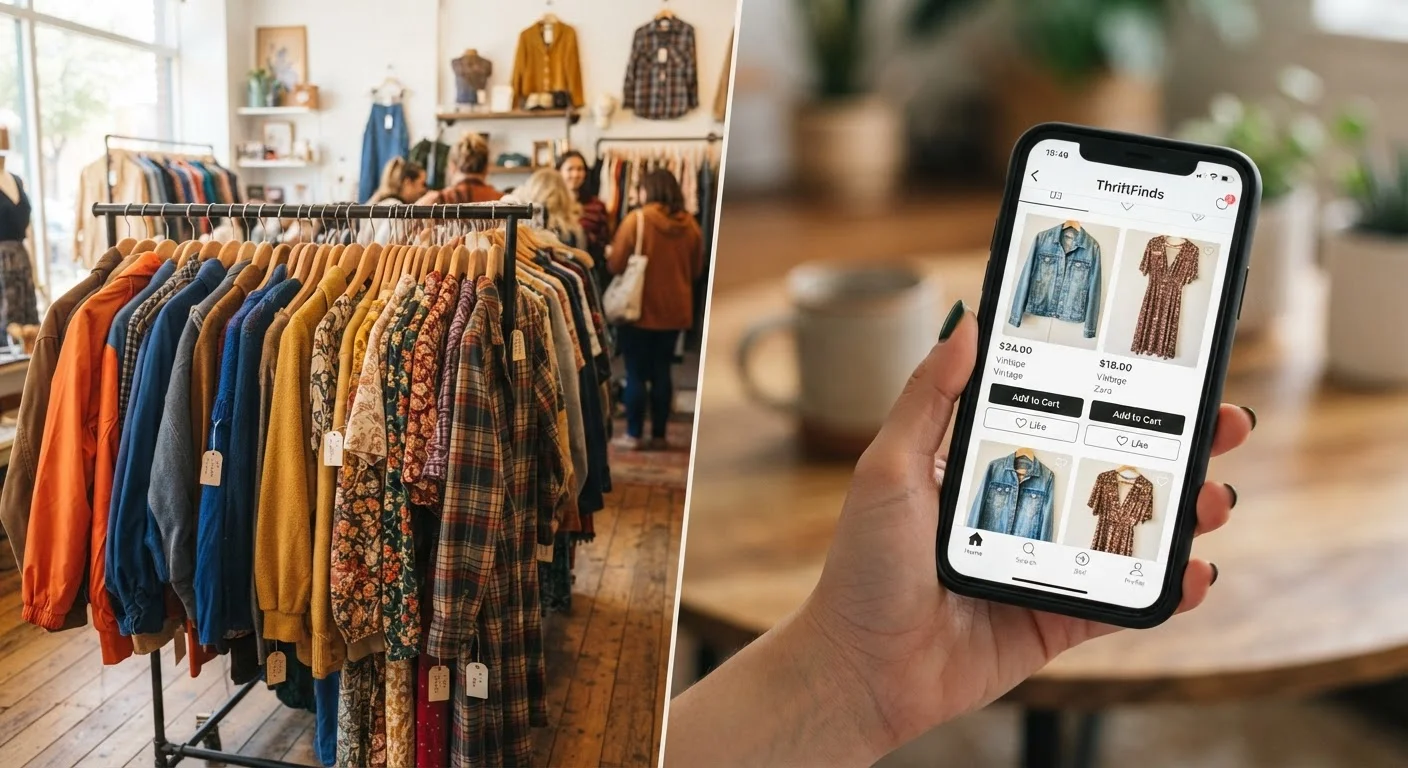 In-Person Thrifting vs. Online Resale: Which Channel Works Better for You?