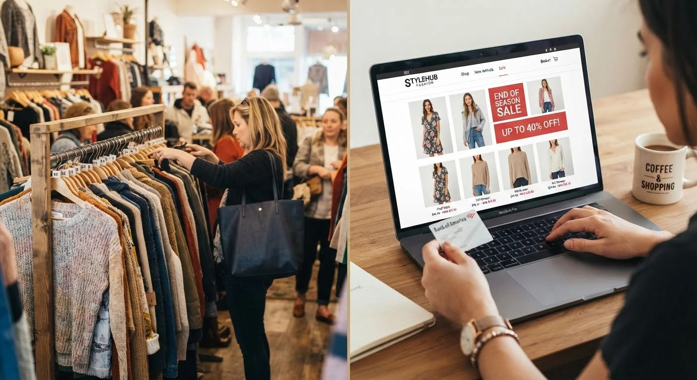 In-Store Sales vs. Online Clothing Discounts: A Practical Comparison