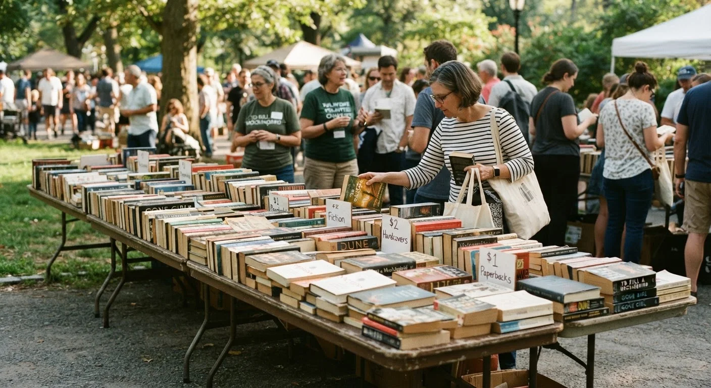 Library Book Sales: What to Expect and How to Work the Room
