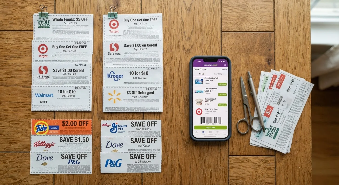 Manufacturer Coupons, Store Coupons, and Digital Codes: What Can Actually Stack