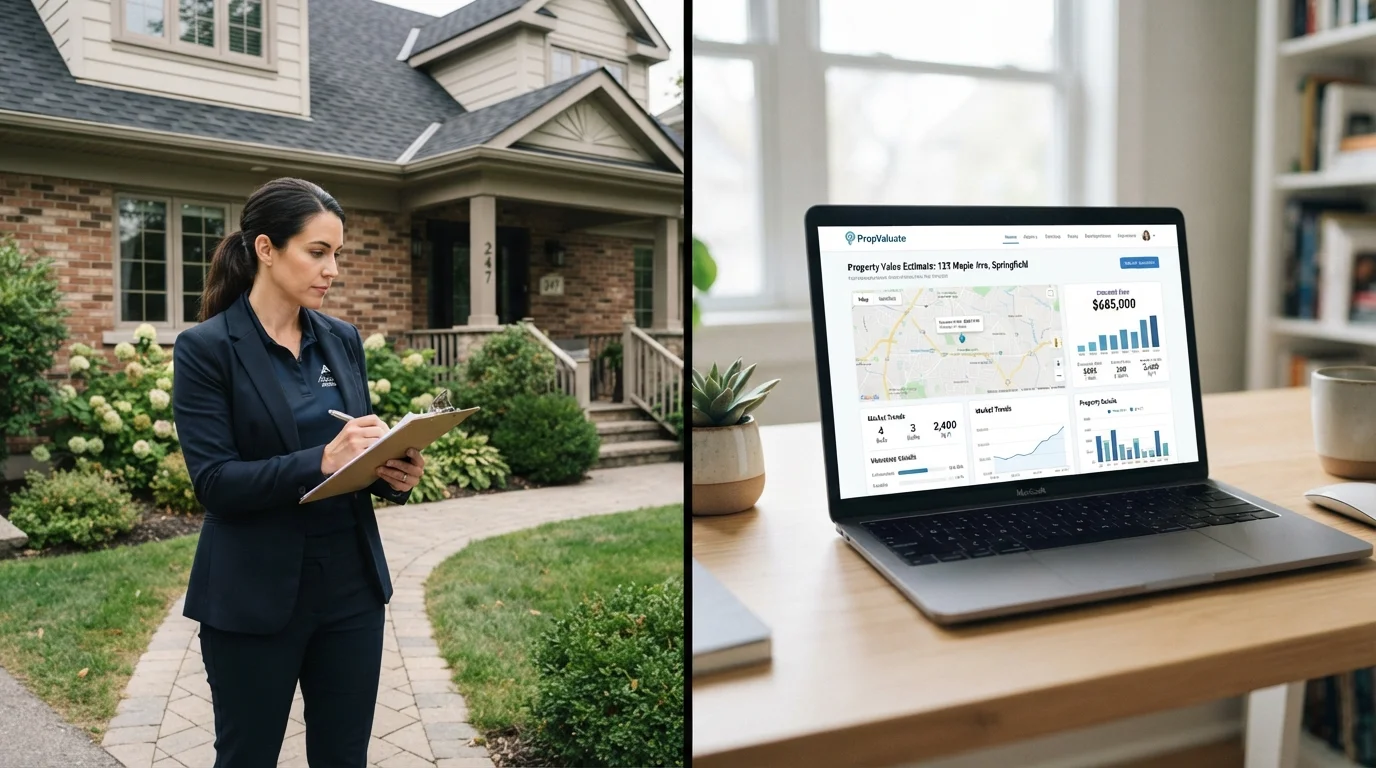 Online Estimate vs. Professional Appraisal: Understanding the Gap