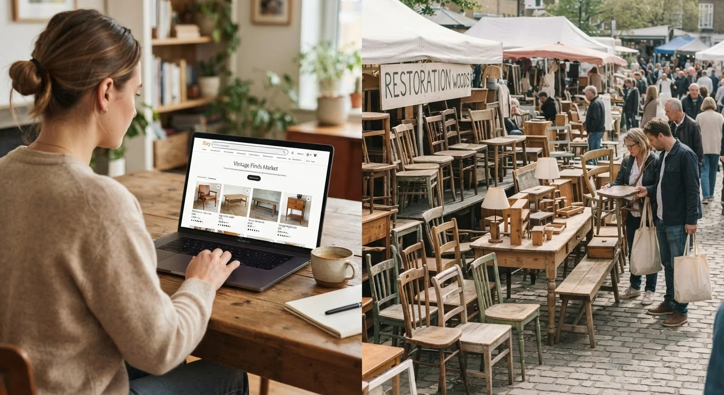 Online Listings vs. In-Person Markets: Where Used Furniture Deals Actually Hold Up