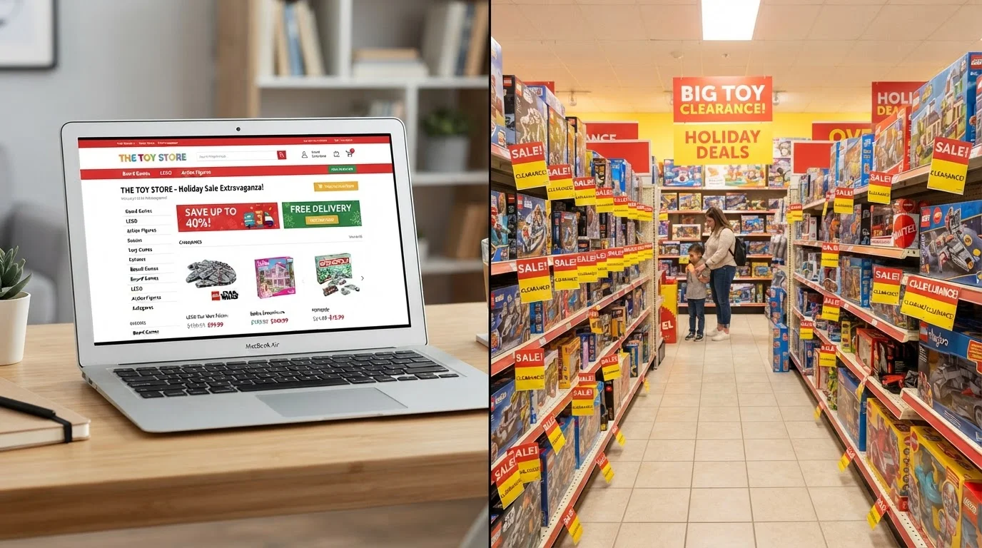 Online vs. In-Store Toy Sales: Where Discounts Run Deeper