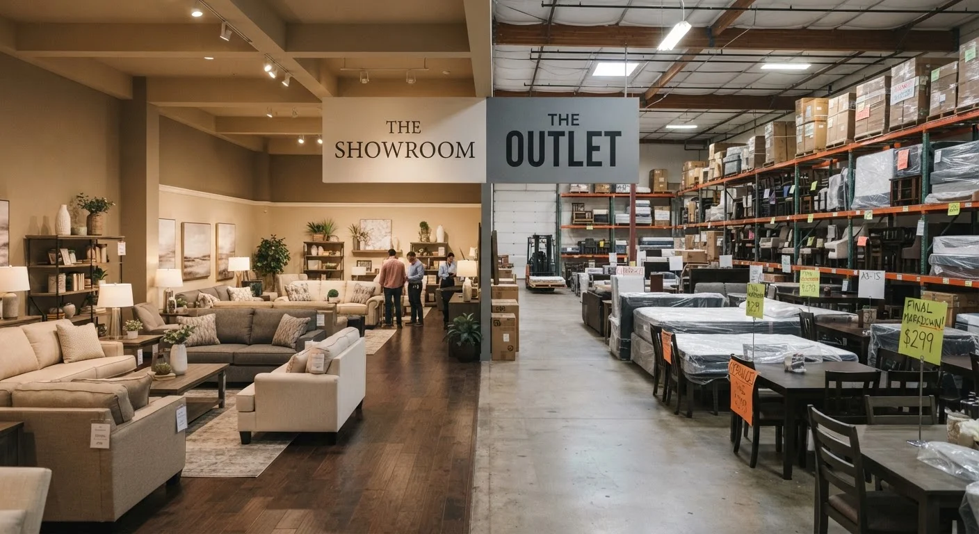 Outlet Stores vs. Retail Showrooms for Furniture: A Practical Comparison