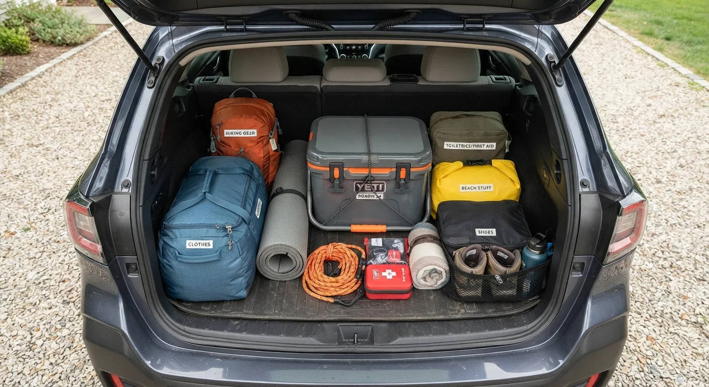 Packing the Car Smarter: Organization Strategies for Long Hauls