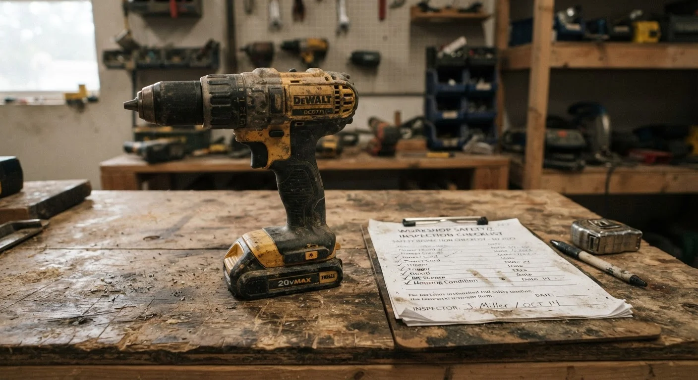 Power Tool Safety After a Secondhand Purchase