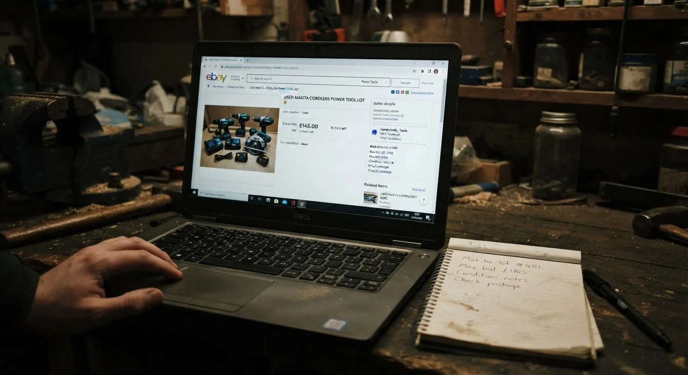 Reading a Tool Auction Listing Without Being Misled