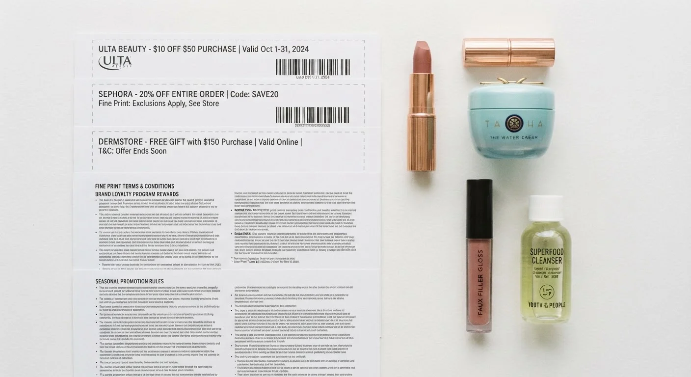 Reading Beauty Coupon Fine Print: What the Terms and Conditions Actually Mean