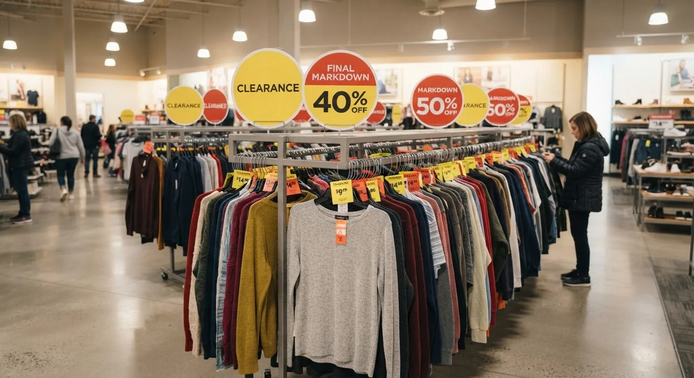 Reading the Clearance Rack: A Shopper's Field Guide to Markdown Cycles by Category