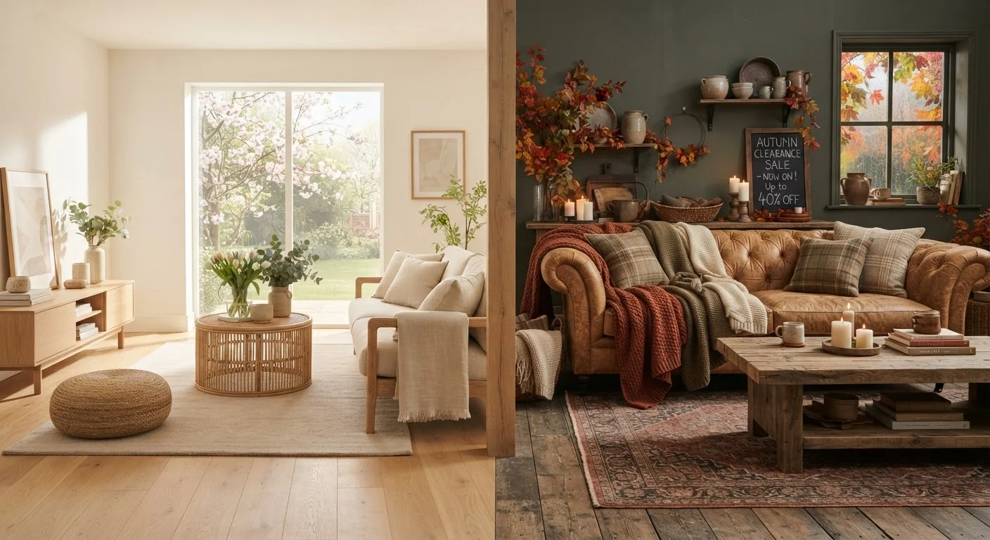 Seasonal Furniture Shopping: Spring Refresh vs. End-of-Year Clearance