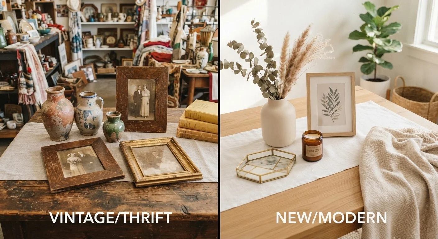 Secondhand vs. New Home Décor: What's Actually Worth Buying Used
