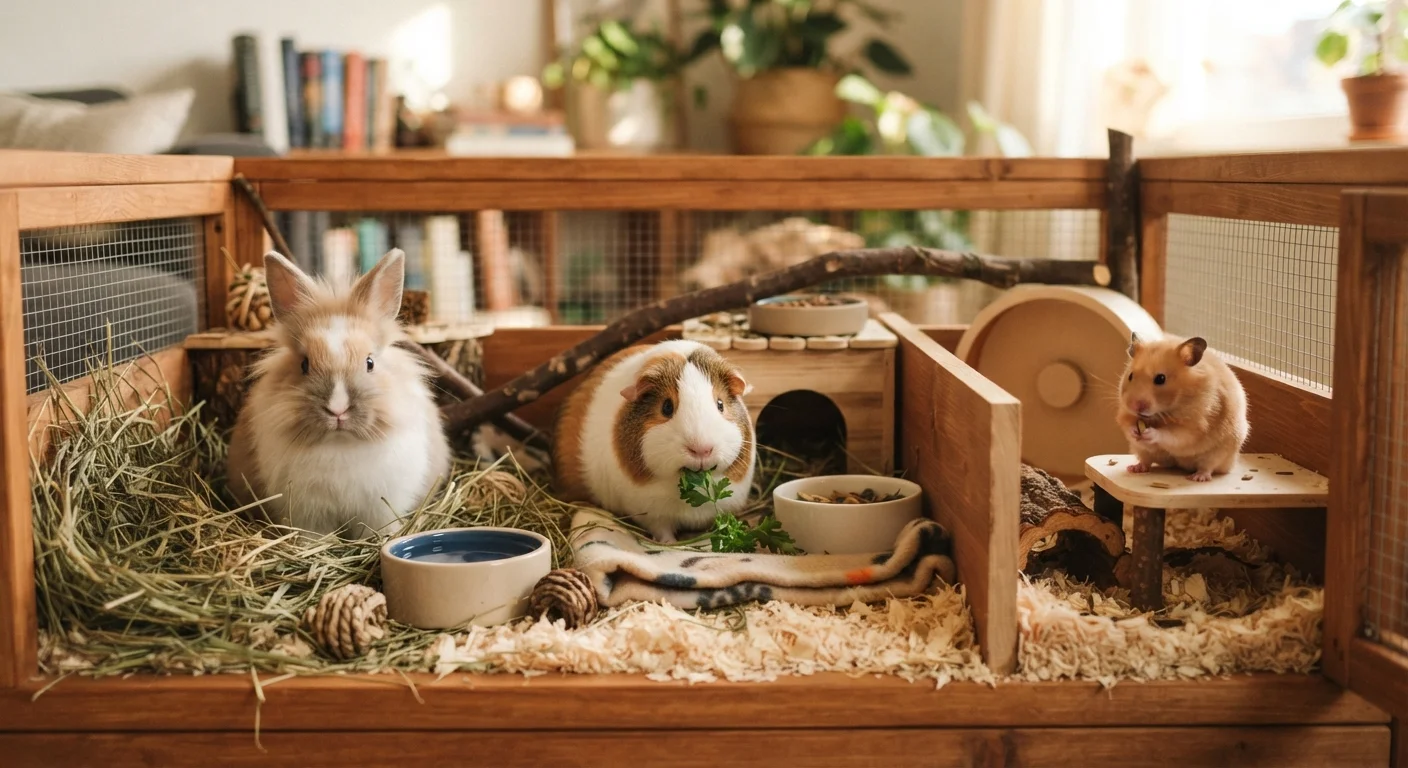 Small Pet Care: Rabbits, Guinea Pigs, and Hamsters Compared