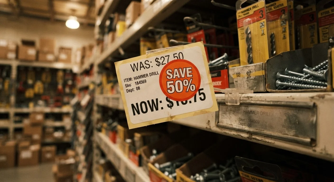 Spotting a Genuine Markdown: What Real Tool Discounts Look Like
