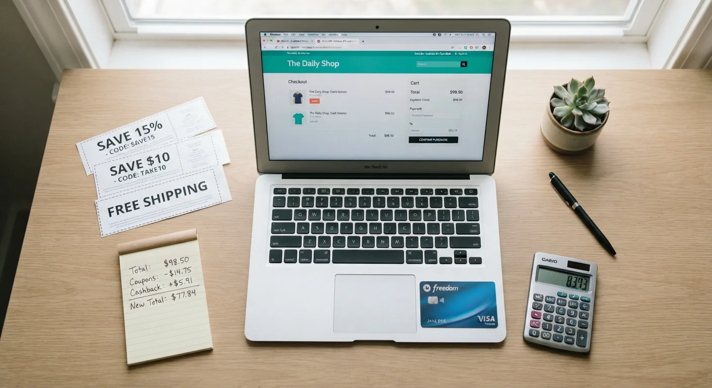 Stacking Promo Codes, Coupons, and Cashback on the Same Order
