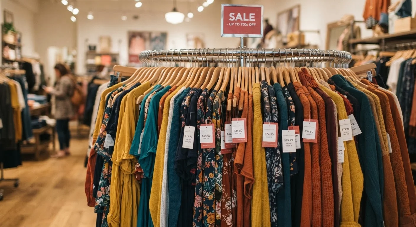 The Anatomy of a Clothing Sale: What Retailers Actually Do to Price Garments