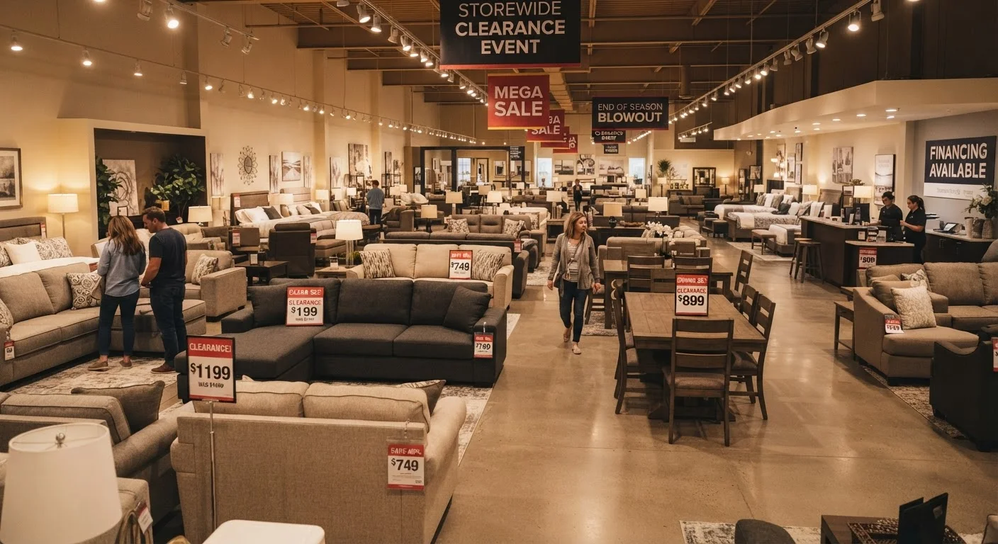 The Complete Guide to Navigating Furniture Sales and Clearance Events