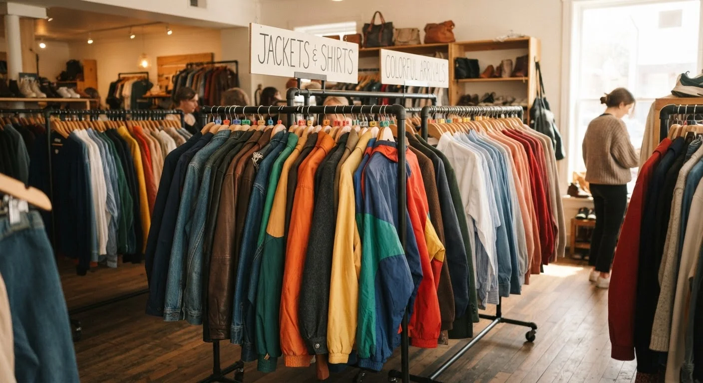 The Complete Secondhand Clothing Handbook: From Thrift Racks to Resale Apps