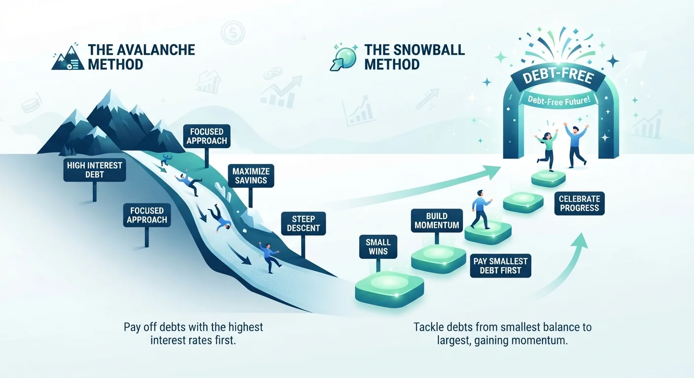 The Debt Avalanche and Debt Snowball, Explained