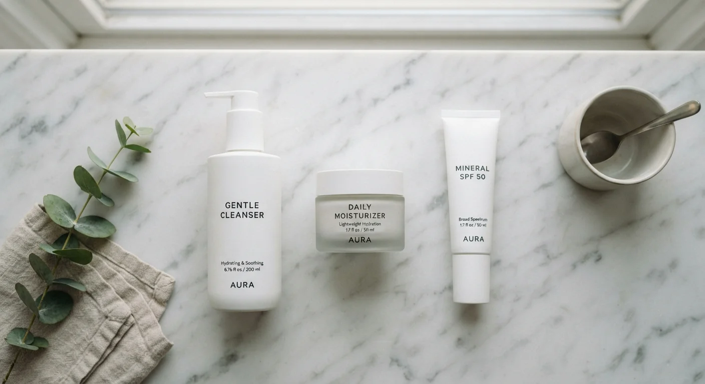 The Everyday Skincare Routine: Cleanser, Moisturizer, SPF — and Why That Order Matters
