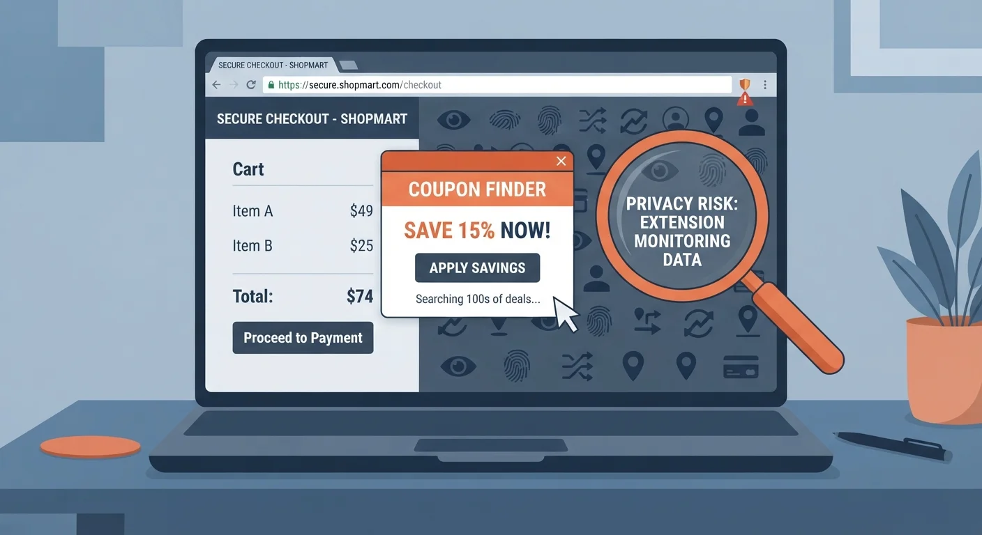 The Hidden Costs of Free Coupon Extensions