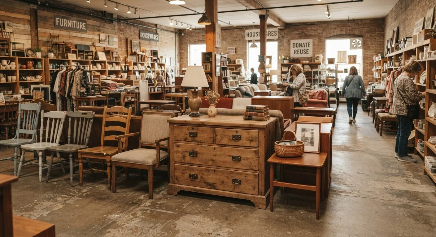 The Secondhand Furniture Ecosystem: Thrift Stores, Marketplaces, and Estate Sales Explained