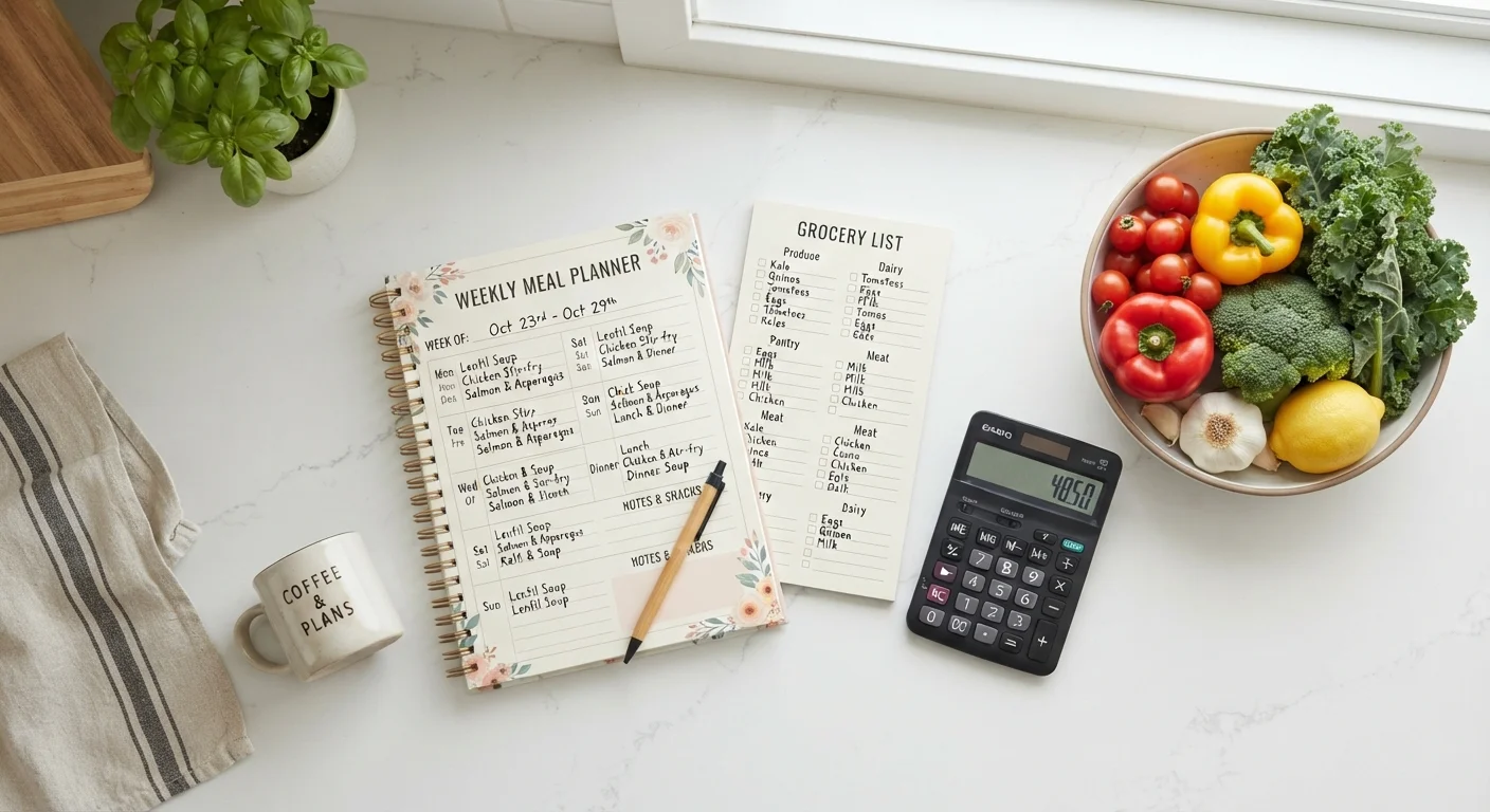 The Weekly Meal Plan as a Spending Tool: How Grocers Profit When You Don't Have One