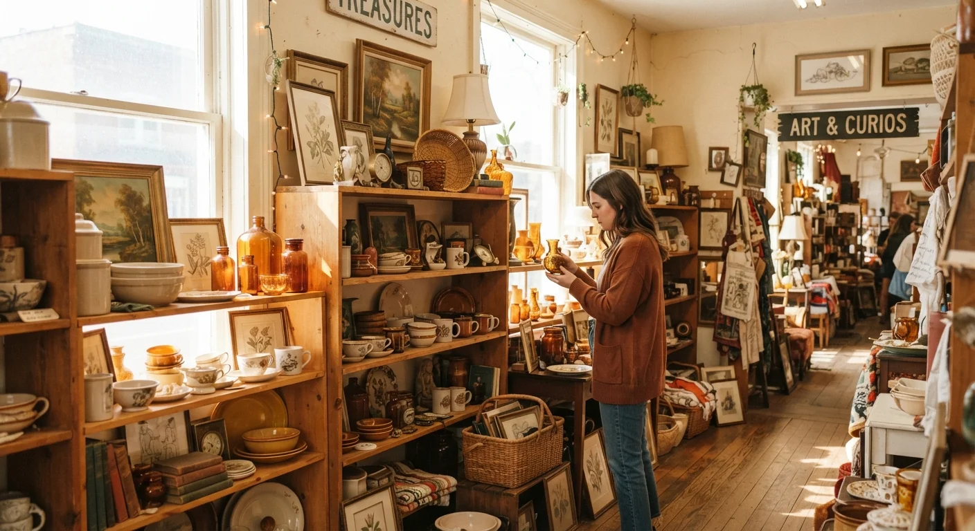 Thrift Stores, Clearance Aisles, and Estate Sales: Where Affordable Decor Actually Hides