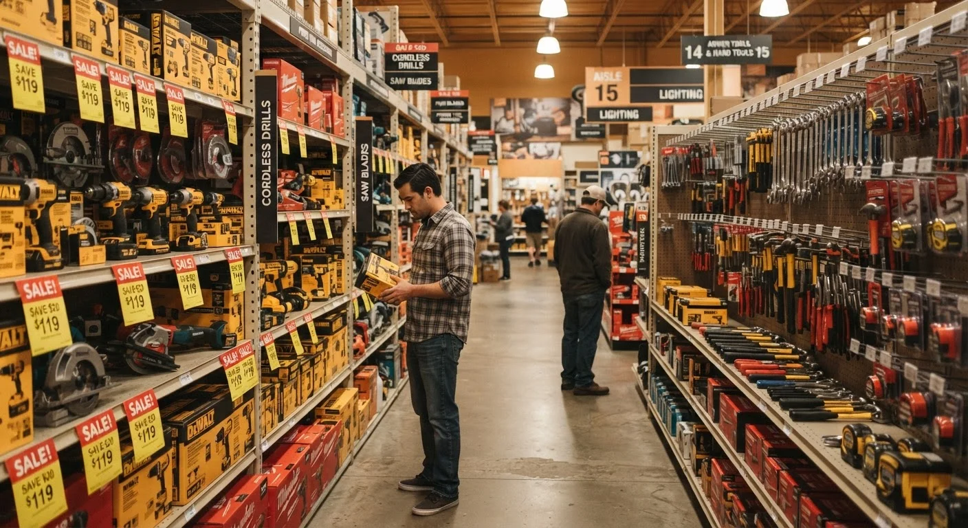 Tool Sales Calendars: When Hardware Stores Actually Cut Prices