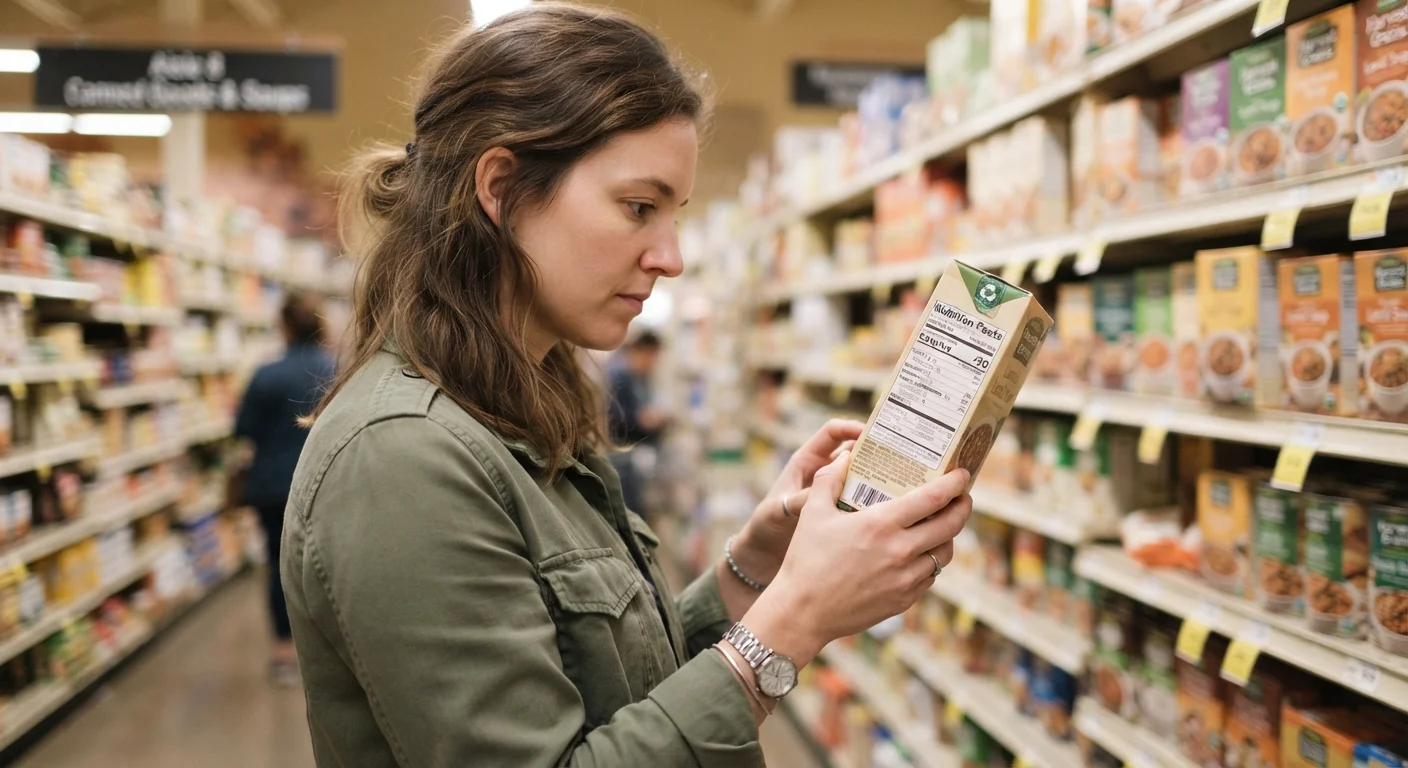 What the Nutrition Facts Label Is Actually Telling You