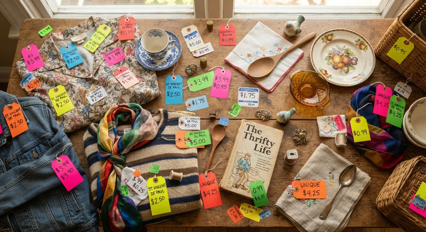 What Thrift Store Pricing Actually Tells You About an Item's Value