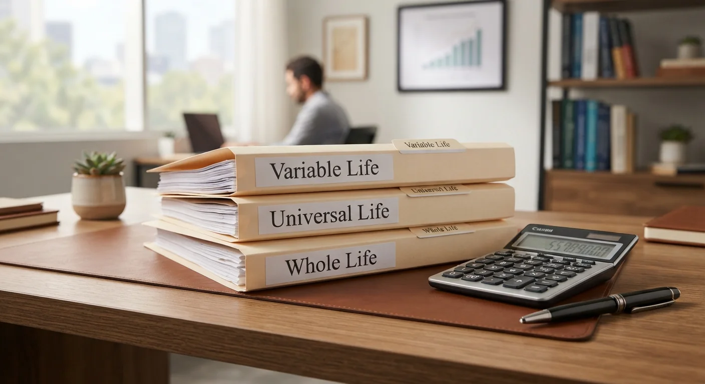Whole Life, Universal Life, and Variable Life: How the Permanent Policy Types Compare