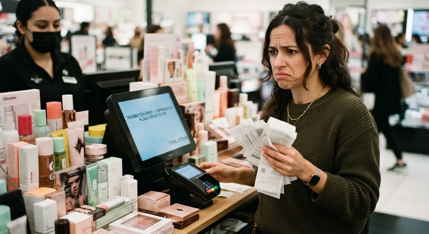 Why Your Beauty Coupons Keep Getting Rejected at Checkout