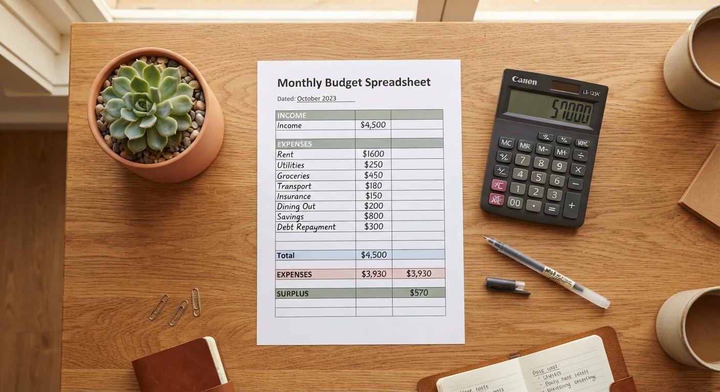 Your Monthly Budget Health Check